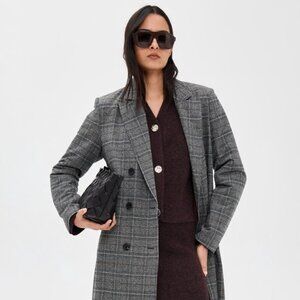 Le Bop Ines Knit Cardigan in Chocolate Brown